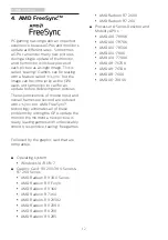 Предварительный просмотр 14 страницы Philips E Line 275E2F/11 User Manual