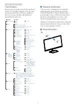 Предварительный просмотр 9 страницы Philips E line 276E9QDSB User Manual