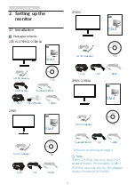 Preview for 7 page of Philips E line 278E1A/00 User Manual