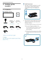 Предварительный просмотр 7 страницы Philips E Line 346E2 User Manual