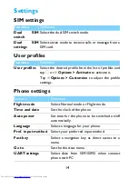 Preview for 14 page of Philips E122 User Manual