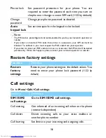 Preview for 16 page of Philips E122 User Manual