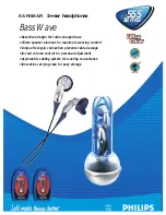 Philips EARGEAR HE555 series Specifications preview