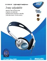 Philips EARGEAR HL350 Specifications preview