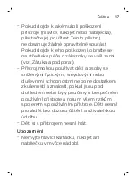 Preview for 17 page of Philips easyclean 500 series Manual