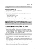 Preview for 81 page of Philips easyclean 500 series Manual