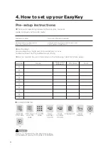 Preview for 10 page of Philips EasyKey 5000 Series User Manual