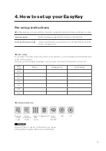 Предварительный просмотр 11 страницы Philips EasyKey 7000 Series User Manual