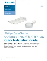 Preview for 1 page of Philips EasySense SNH210 MC Quick Installation Manual