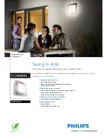 Philips Ecomoods 16903/47/16 Specification Sheet preview