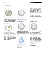 Preview for 2 page of Philips ecoMOODS 16916/93/16 Specifications