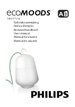 Philips ecoMOODS 16921/31/16 User Manual preview