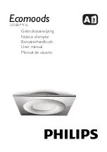 Philips Ecomoods 30188/**/16 Series User Manual preview