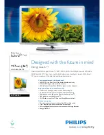 Philips Econova 46PFL6806T Brochure preview