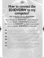 Preview for 5 page of Philips ED8DVDRW User Manual