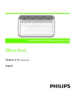 Предварительный просмотр 1 страницы Philips Efficia Rack Installation And Configuration Manual