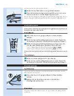 Preview for 21 page of Philips Elance 3100 GC3106 Manual