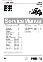 Philips EM3E Service Manual предпросмотр