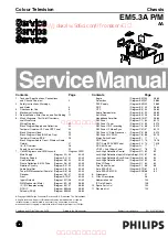 Preview for 1 page of Philips EM5.3A M Service Manual