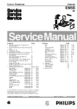 Philips EM5E Service Manual preview