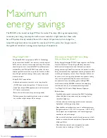 Preview for 2 page of Philips Energy Advantage 13781-0 Brochure & Specs