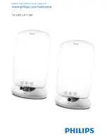 Philips EnergyLight HF3308 User Manual preview