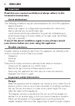 Предварительный просмотр 8 страницы Philips EnergyUp HF3422 Manual