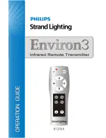 Philips Environ3 61205A Operation Manual предпросмотр