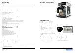 Предварительный просмотр 2 страницы Philips EP Series Service Manual