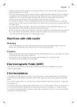 Preview for 11 page of Philips EP5360 User Manual