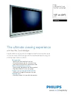 Preview for 1 page of Philips Epic 50PF9966 Specifications