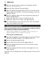 Preview for 10 page of Philips Epilator HP2844 Owner'S Manual