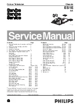 Philips es1e Service Manual preview