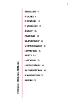 Preview for 3 page of Philips Essence HR1355 User Manual