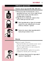 Preview for 15 page of Philips Essence HR1355 User Manual