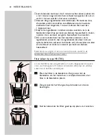 Preview for 40 page of Philips Essence HR1780 User Manual