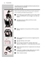 Preview for 60 page of Philips Essence HR1780 User Manual