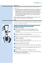 Preview for 28 page of Philips Essence HR2084 Manual