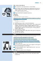 Preview for 98 page of Philips Essence HR2084 Manual