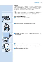 Preview for 114 page of Philips Essence HR2084 Manual