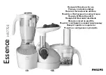 Philips Essence HR7758 Recipes & Directions For Use preview