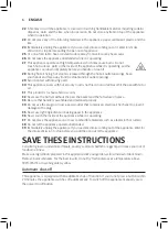 Preview for 4 page of Philips Essential XL HD927 Series User Manual