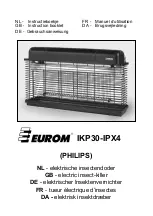 Preview for 1 page of Philips EUROM IKP30-IPX4 Instruction Booklet