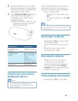 Preview for 8 page of Philips everplay BT6900 User Manual