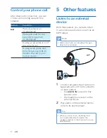 Preview for 9 page of Philips everplay BT6900 User Manual