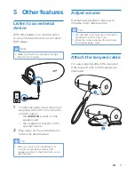 Предварительный просмотр 10 страницы Philips EverPlay BT7900 User Manual