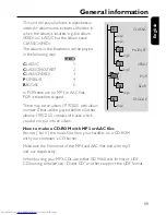 Предварительный просмотр 11 страницы Philips EXP 501/00 User Manual