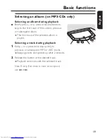 Предварительный просмотр 19 страницы Philips EXP 501/00 User Manual