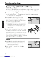 Предварительный просмотр 72 страницы Philips EXP 501/00 User Manual