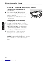 Предварительный просмотр 74 страницы Philips EXP 501/00 User Manual